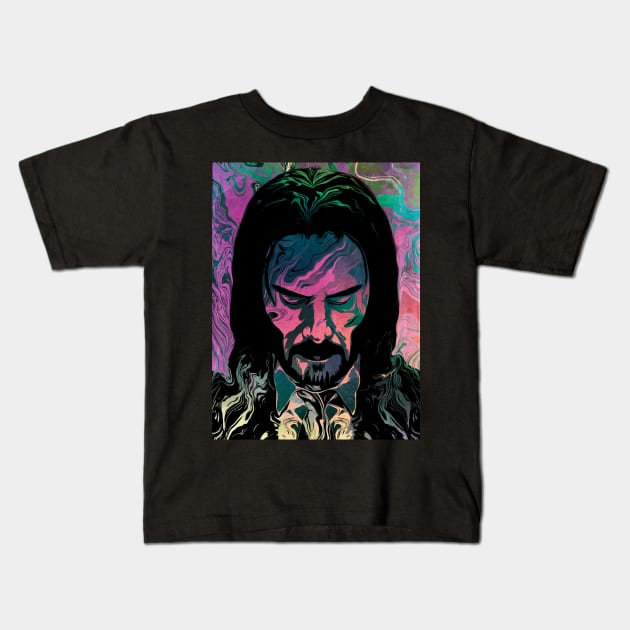 Holographic Wick Kids T-Shirt by SkipBroTees